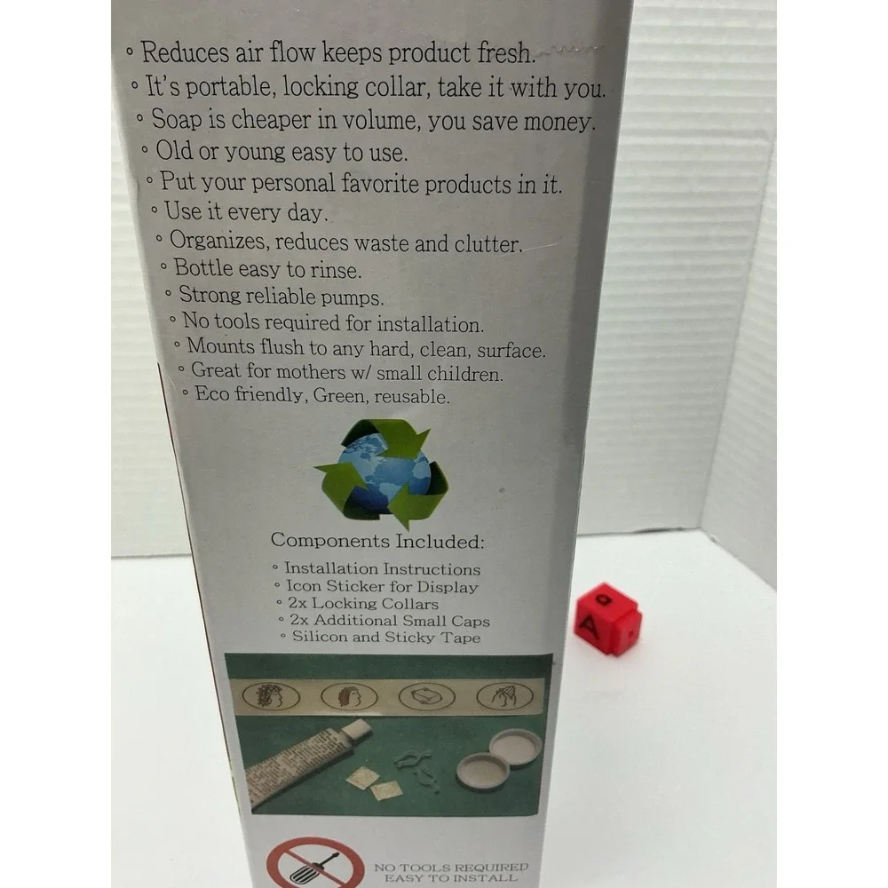 GOING GREEN?? CUT DOWN ON PLASTIC IN‎ THE SHOWER- MANACARE REFILLABLE DISPENSER